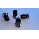 Art Deco foot for round hollow or solid legs 14mm internal, 30mm base Pad