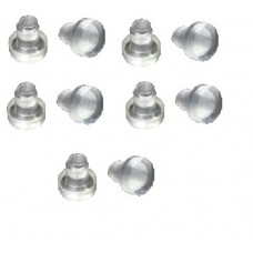 Clear Silicone Under Glass Bumper Pack of 10 (10mm)
