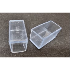 Clear External Rectangle for 20mm x 40mm tube